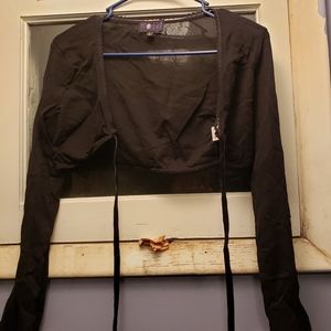 Morbid Thread's Gothic little Black Shrug size L